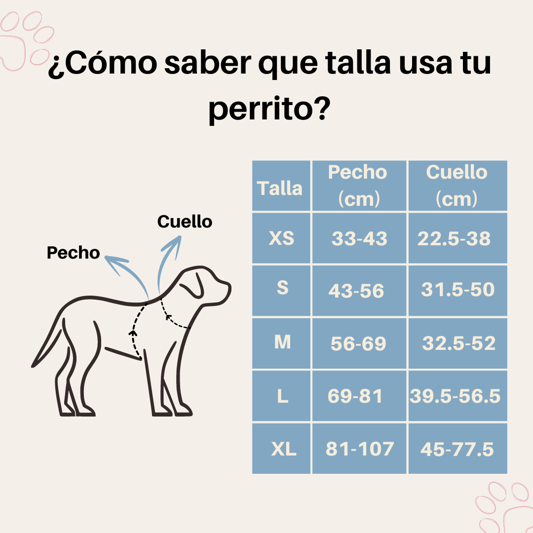 Arnés Anti tirones de Algodón Floral Blue