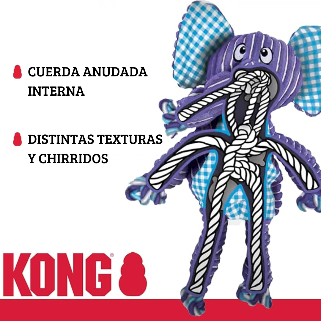 Kong Floppy Knots Elephant