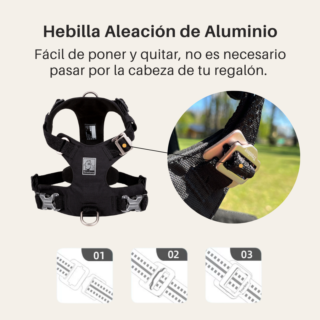 Arnés Anti tirones Impermeable Black