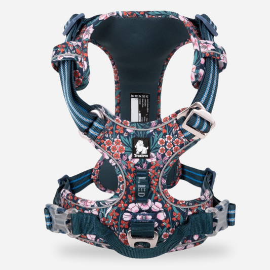 Arnés Anti tirones Floral Navy