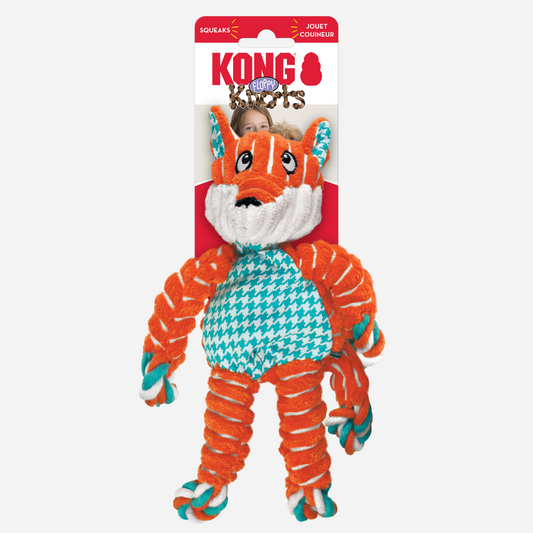 KONG Floppy Knots Fox
